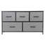 Metal 100cm W Chest of Drawers-2097077116