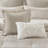 Perryn Neutral Vintage Jacquard 7-Piece King Comforter Set-123553347-123553346