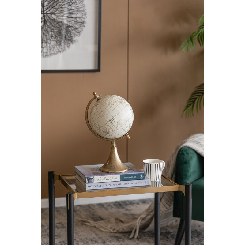 Globe de bureau, H 11,8 po x l 5,9 po x P 5,9 po