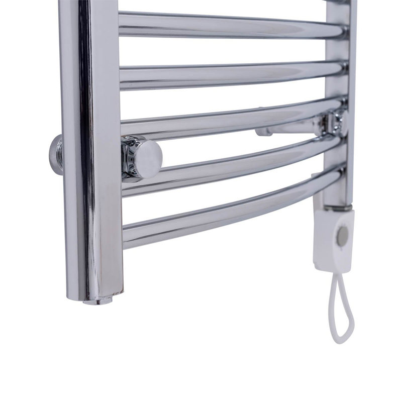 Grimmett Curved Towel Rail Heated Towel Rails, Chrome