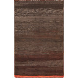 Nazmiyal Collection Vintage Chocolate Brown Moroccan Rug 3ft 7in X 5ft 9in