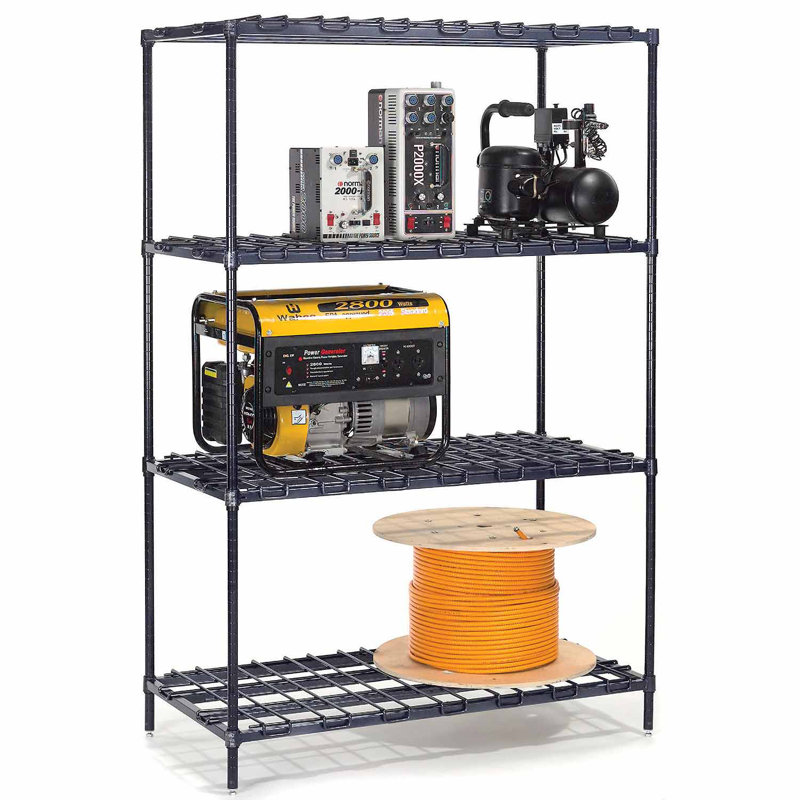 Étagère de rangement à 4 tablettes, Nexelon, H 74 po x l 36 po x P 18 po