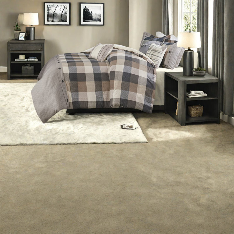 Rustic 6-piece Polyester Bedding Sets, Herringbone Style, Perfect For Home