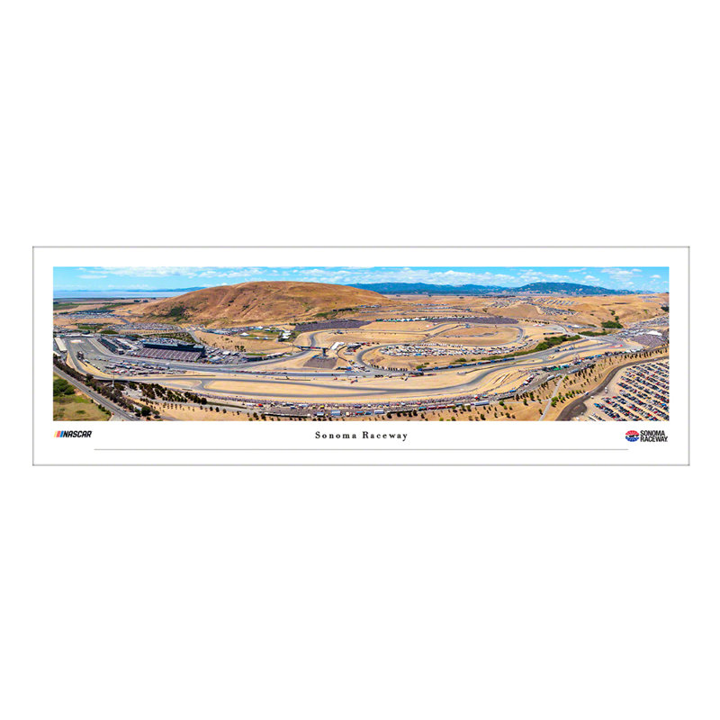 NASCAR Raceway Photographic Print, Sonoma