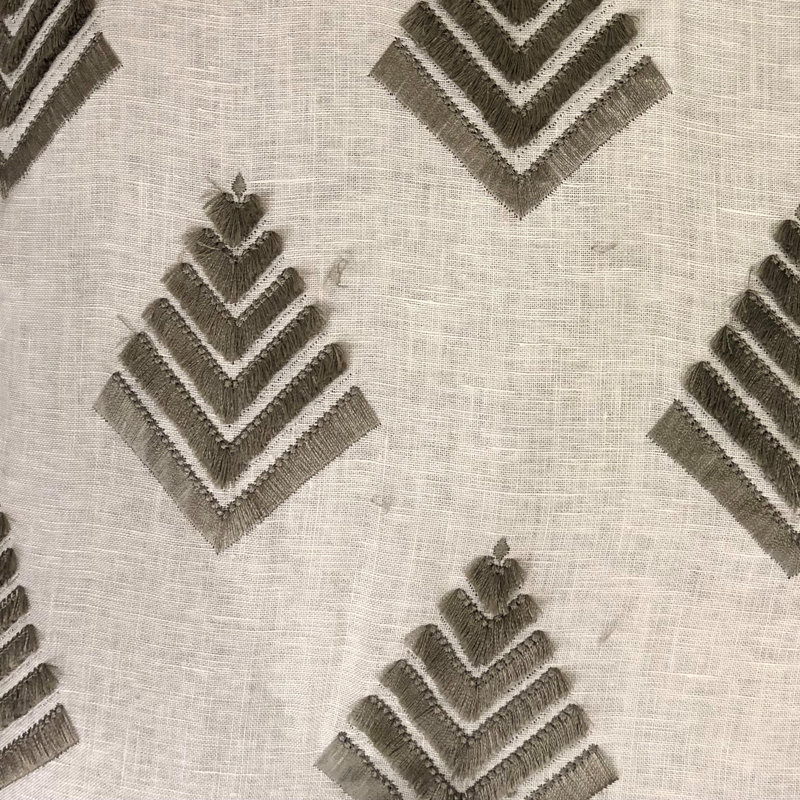 Oreiller brume de luxe, 18 po x 18 po, Coussin décoratif