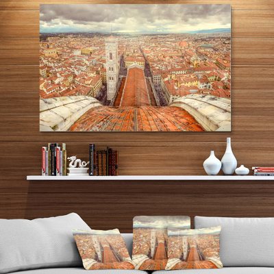 " Florence View From Duomo Cathedral "