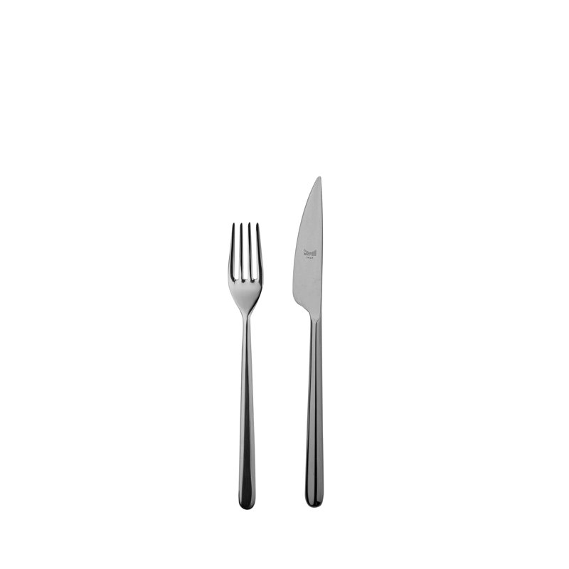 MEPRA Linea Flatware Set - Service for 12, Silver