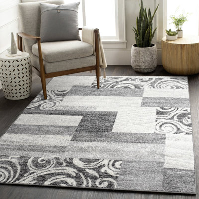 Tapis crème / gris Saddleback