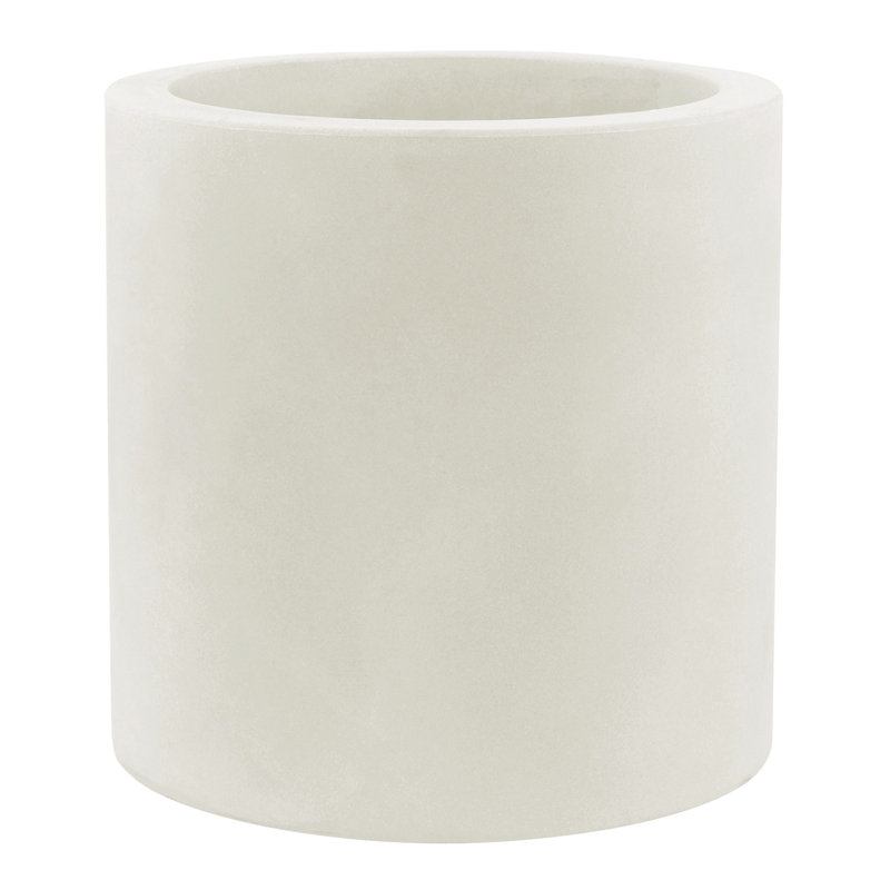 Cilindro Resin Pot Planter, 19.75" H x 19.75" W x 19.75" D