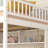 Full Size Loft Bed With Built-In Desk, Bookshelves And Storage Staircase