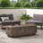 48" Outdoor Rectangular Iron Propane Fire Pit