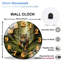 Horloge murale tigre 12 po