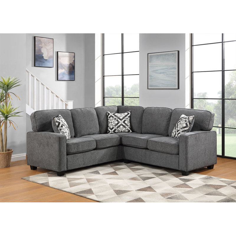 Canapé modulaire rembourré 2 pièces Waylen