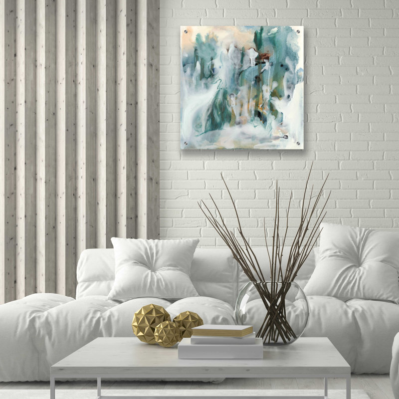 «New Vision I» par Lila Bramma, H 24 po x l 24 po x P 0,2 po