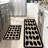 Egg Pattern, Kitchen Mats Set of 2