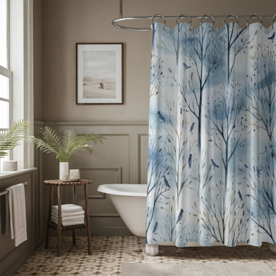 Rideau de douche Winter Hue - Premium