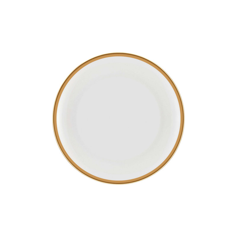 Service de table 24 pièces Rae, service pour 6, Or/blanc