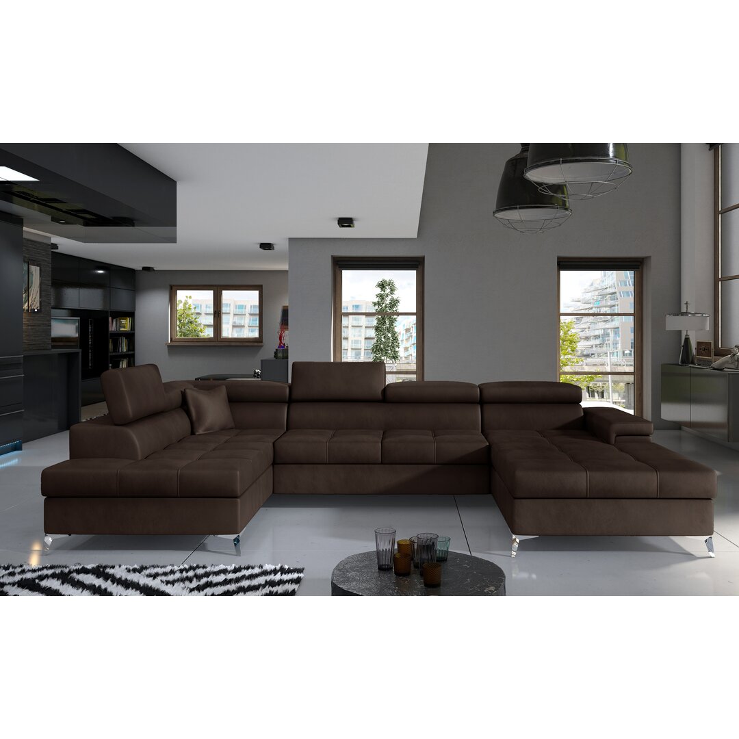 Ecksofa Geraci mit Bettfunktion