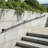 12' Black Iron Wall Handrail-123278160