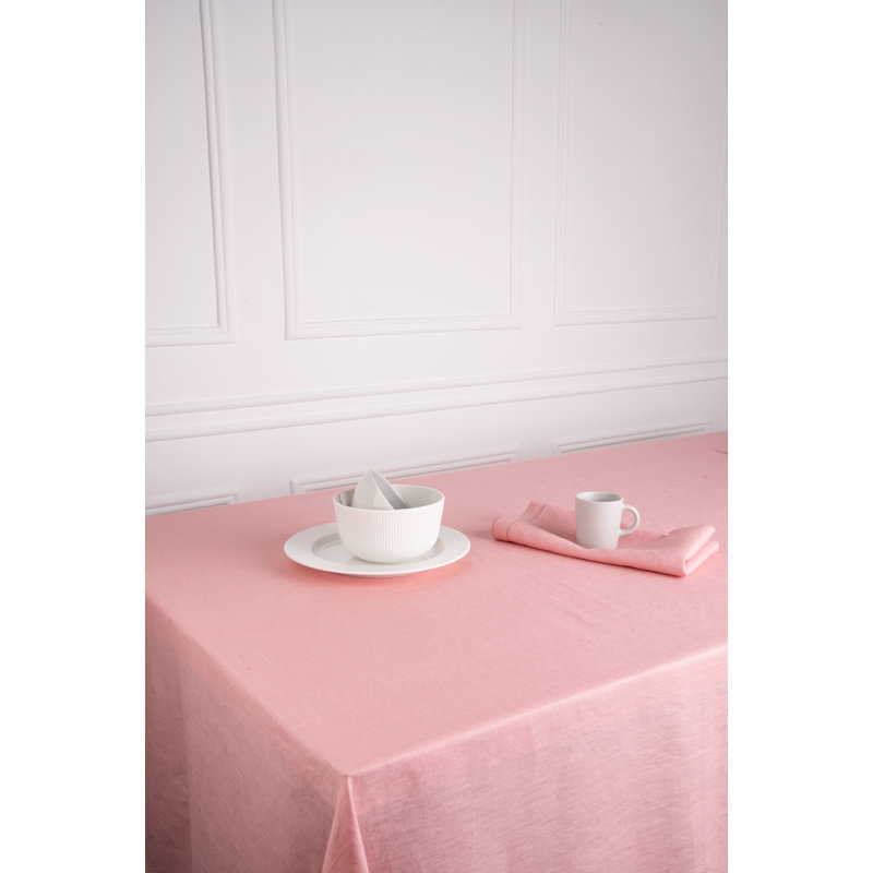 Nappe D'Moksha Homes, L 120 po x l 60 po, Or rose