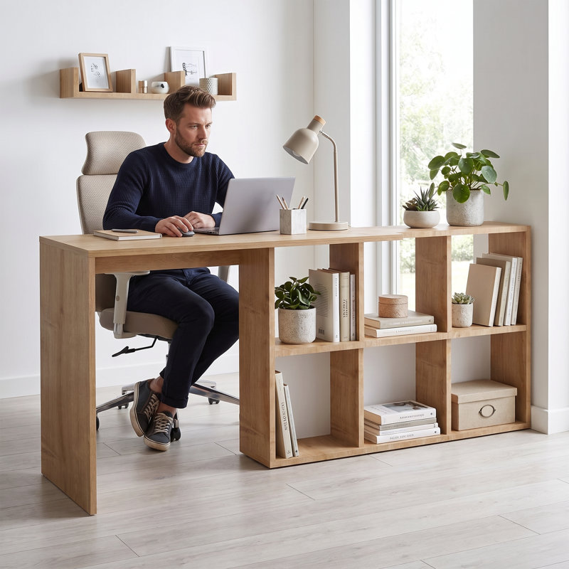 Computer Desk, Oak