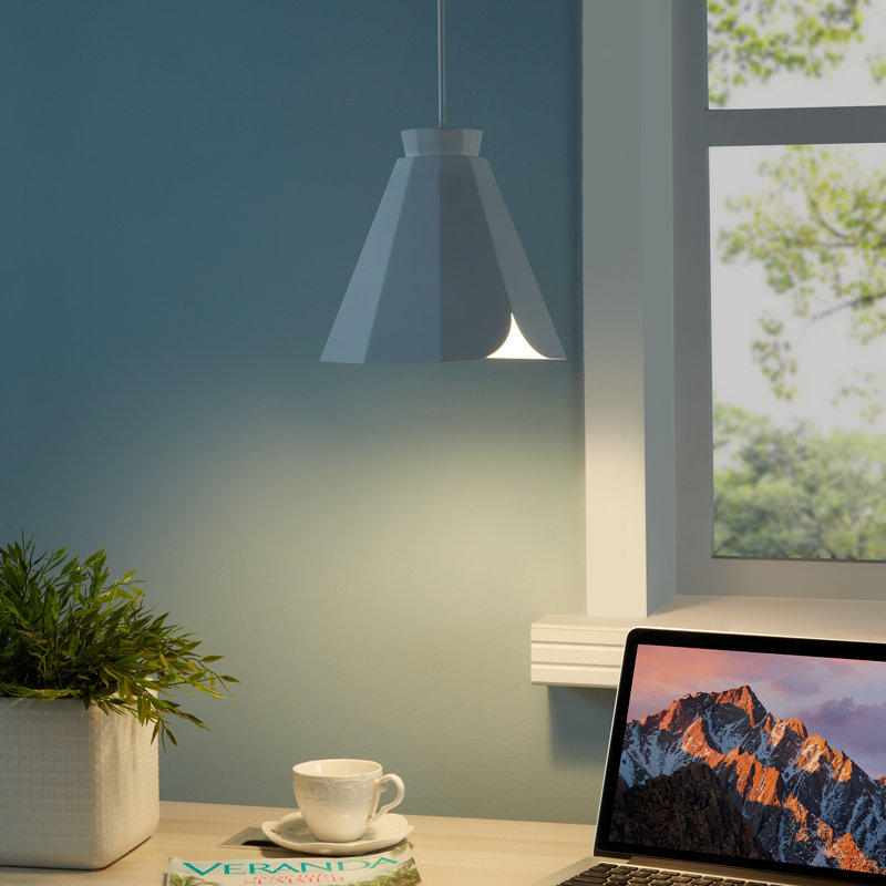 Aries 1 - Light White Single Pendant