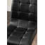 Ellis White Marble Effect Melamine Round Dining Table Set with 2 Modern Faux Leather Dining Chairs-81912242-87463860