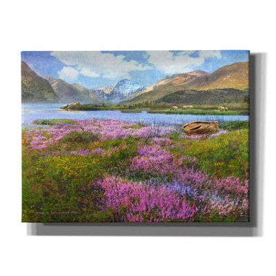 «Heather Écosse» par Chris Vest, art mural sur toile