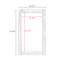 Miroir pleine grandeur rectangulaire en bois massif-211347327