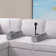 Sofa Armrest with Cupholder,Large Storage Couch Armrest with Removable Phone Stand&Reading,Beige