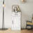 Versatile Modular Wine Bar Cabinet With Hutch For Dining Room And Beyond