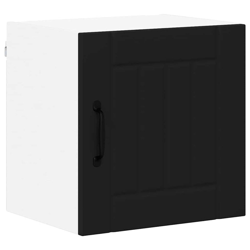 Vidaxl Kitchen Cabinet Black 40 X 31 X 40 Cm Engineered Wood, Black, 40cm H x 40cm W x 31cm D