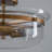 15" Modern Farmhouse 3-Light Glass Bowl Semi Flush Mount-1783335522