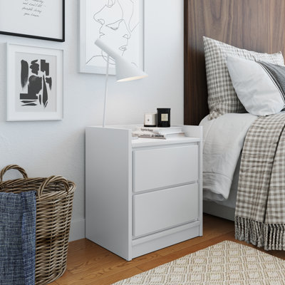Boyd Sleep Adagio Mid-Century Modern Low Profile Nightstand by Boyd Sleep