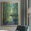 Golden Light Pathway I, reproduction encadrée de qualité supérieure - prête à être accrochée-88286458-88286459