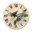 Horloge murale oiseaux en bois-63903891