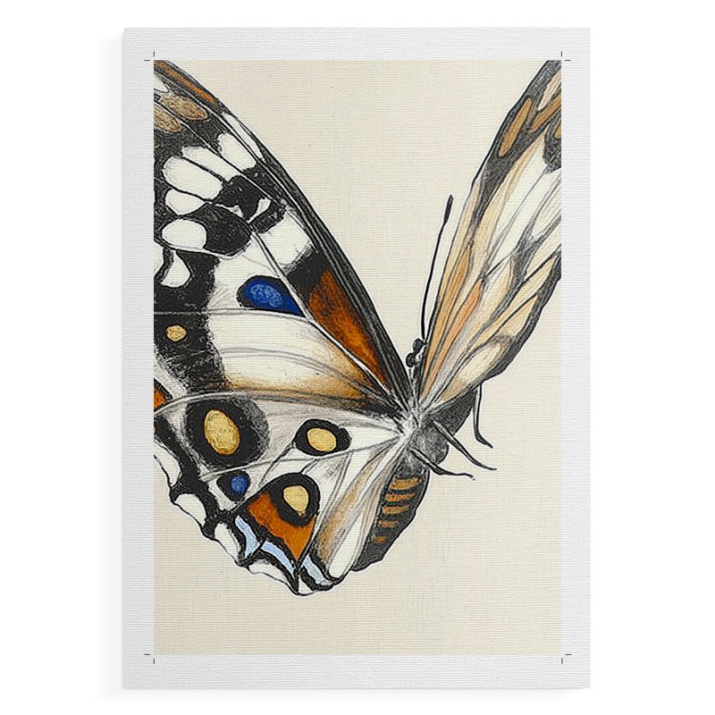 ANIMAUX Series CCCL - Impression sur toile seulement - NON CADRE, H 12 po x l 8 po