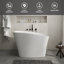 Baignoire profonde autoportante 51 po.-116920425