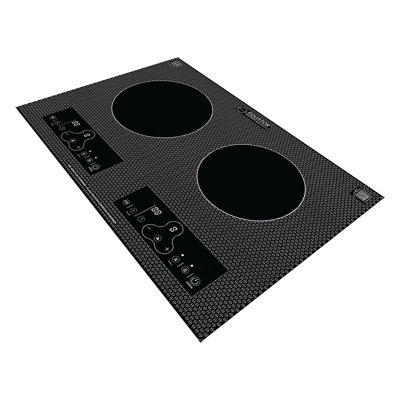 Equator 20" Built-in/freestanding 2 Burner Horizontal Induction Cooktop 110v
