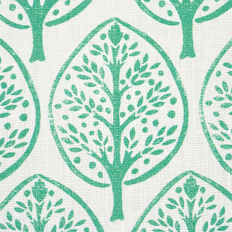 Tissu Schumacher x Molly Mahon Mini Burchetts, Verre de mer