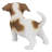 Jack Puppy Playing Statue