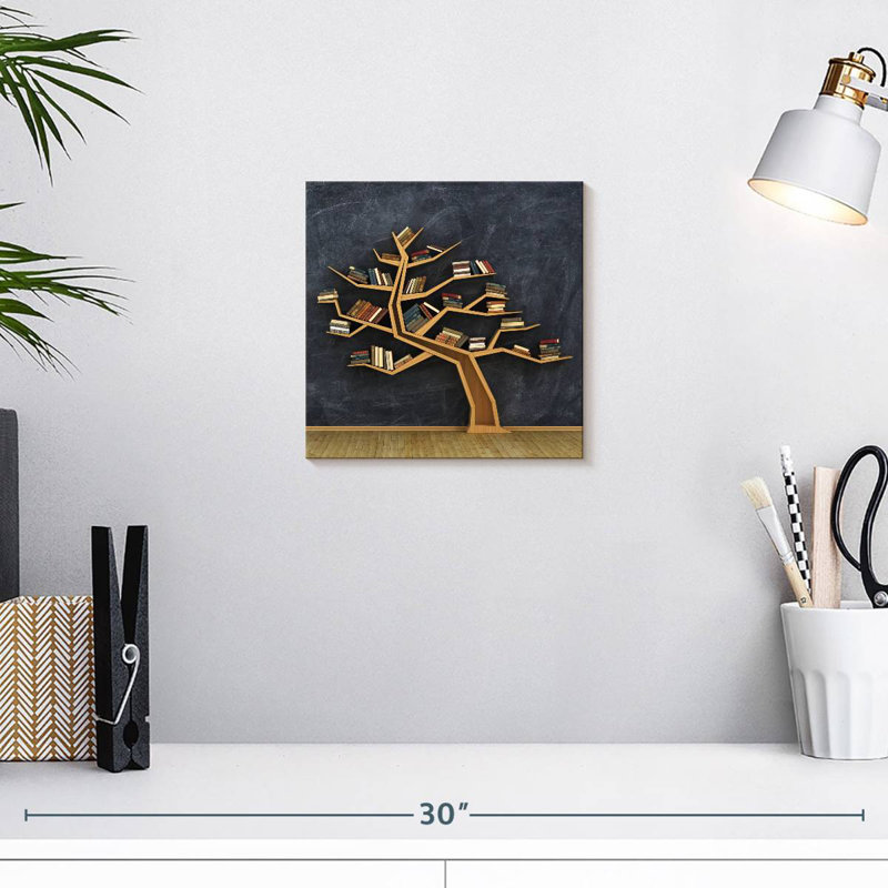 Tree Bookshelf, 10" H x 10" W