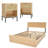 Boho Natural Rattan Bedroom Set-1639212595-1618930975