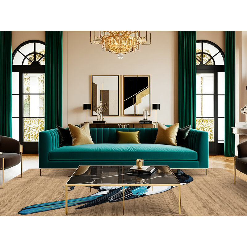  Tapis lavable Eurasian Magpie Birds, Carré 8 pi