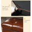 European-style faux leather tufted nailhead trim ottoman-514143358-535654500