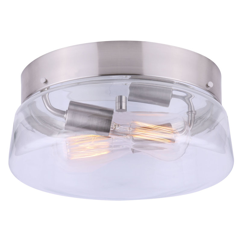 Jhream Glass Flush Mount