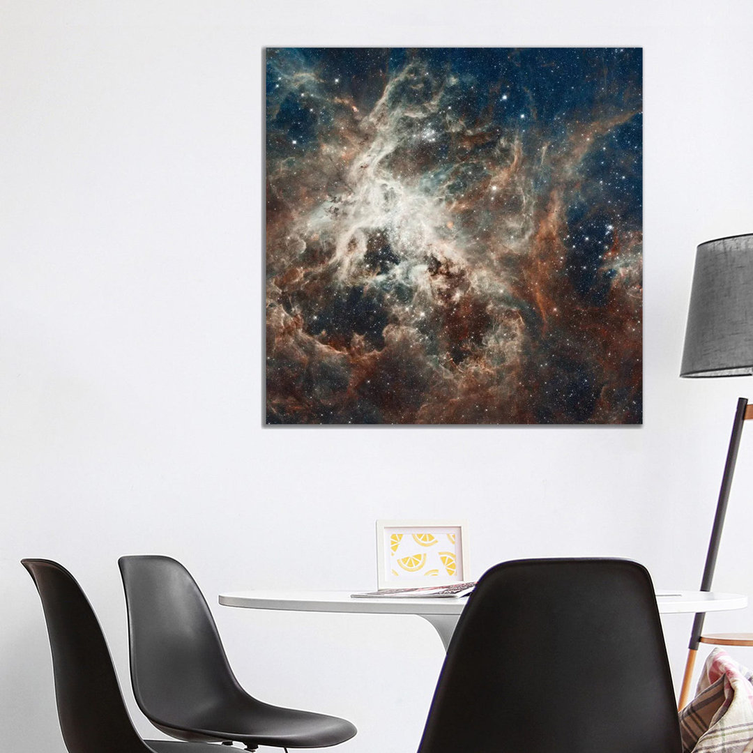 Prolific Star-Forming Region, 30 Doradus (Tarantula Nebula) (Hubble Space Telescope 22nd Anniversary Image) by NASA - Print on Canvas