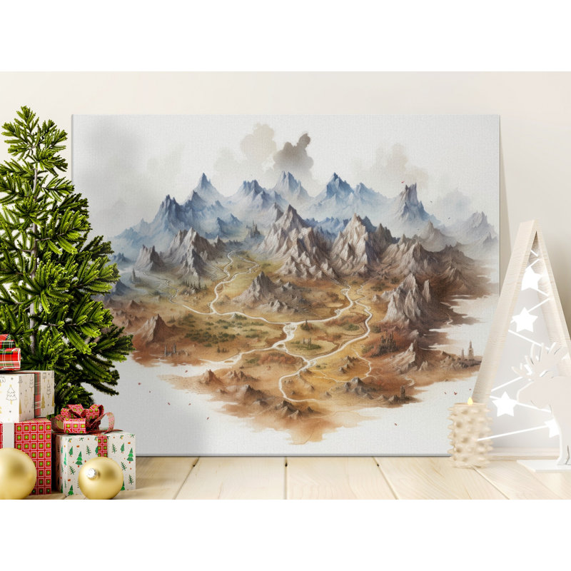 Morano Wrapped Canvas Print Set, 36x12