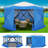 15x15 Screen Room with Mosquito Netting, Hub Tent Instant Screened Canopy-105094392