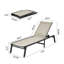 Méridienne pliable 2 pièces